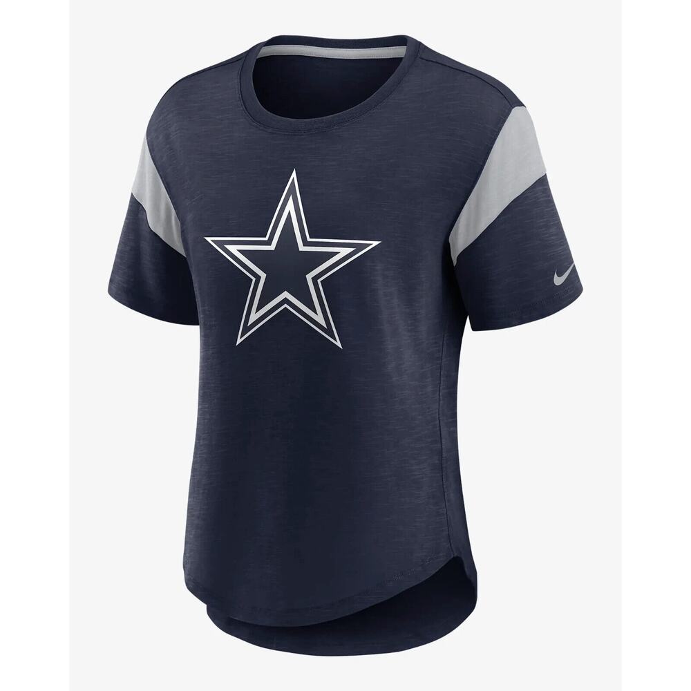 Nike Fashion Prime Dallas Cowboys Star‎ Logo NFL On Field Apparel T-Shirt Small